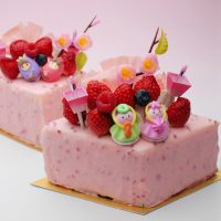 レニエのひな祭りケーキ